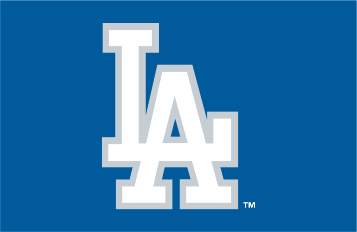 Los Angeles Dodgers 1999-2002 Batting Practice Logo t shirts DIY iron ons